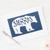 Sierras Bear Rechteckiger Aufkleber (Umschlag)