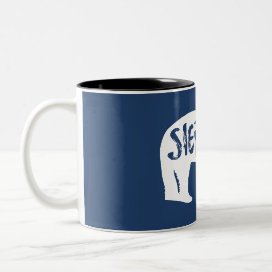 Sierras Bear Zweifarbige Tasse (Links)