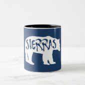 Sierras Bear Zweifarbige Tasse (Mittel)