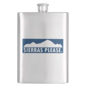 Sierras Bitte Flasche Flachmann (Vorderseite)