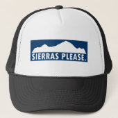 Sierras Bitte Hut Truckerkappe (Vorderseite)