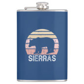 Sierras Retro Bear Flachmann (Vorderseite)