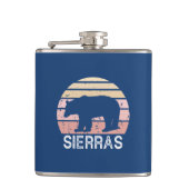 Sierras Retro Bear Flachmann (Vorderseite)