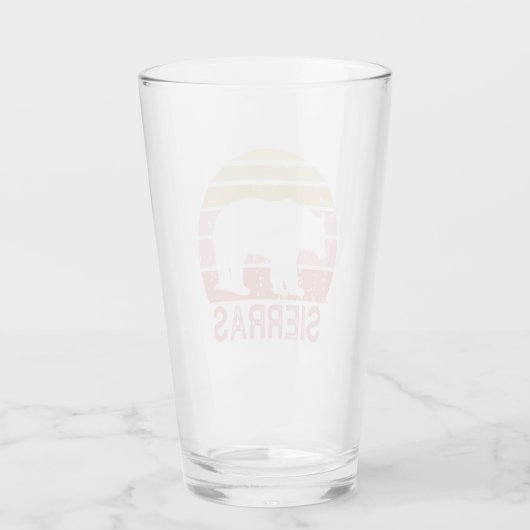 Sierras Retro Bear Glas (Rückseite)