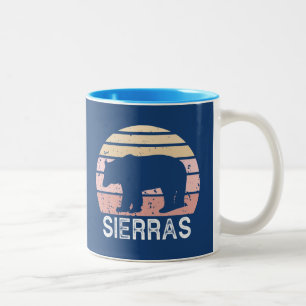 Sierras Retro Bear Zweifarbige Tasse