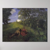 Siesta, 1889 poster (Vorne)