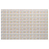 Siesta Beach, Florida. Farbiges Textmuster Stoff (Yard (91,4 cm))