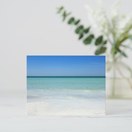 Siesta Beach Golf Coast Postkarte (Stehend Vorderseite)