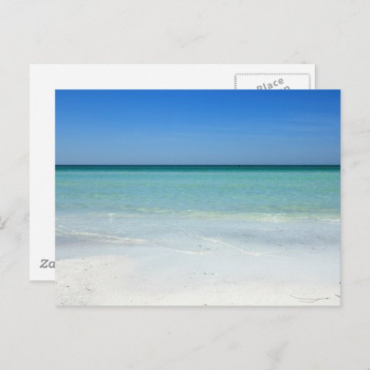 Siesta Beach Golf Coast Postkarte (Vorne/Hinten)