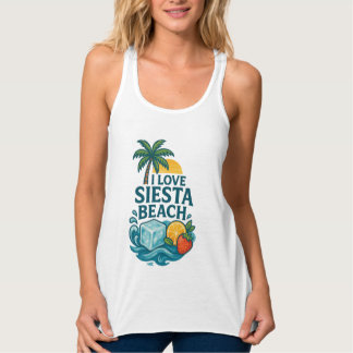 Siesta Beach Tank Top Frauen in Liebe
