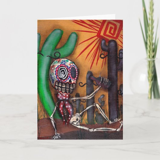 Siesta Karte (Vorderseite)