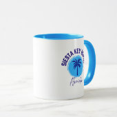 Siesta Key Beach Florida Coffee Mug Tasse (VorderseiteRechts)
