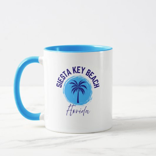 Siesta Key Beach Florida Kaffeetasse (Links)
