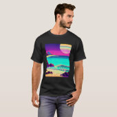 Siesta Key Beach Florida Paradies T-Shirt (Vorne ganz)