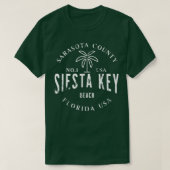 Siesta Key Beach, Florida T-Shirt (Design vorne)