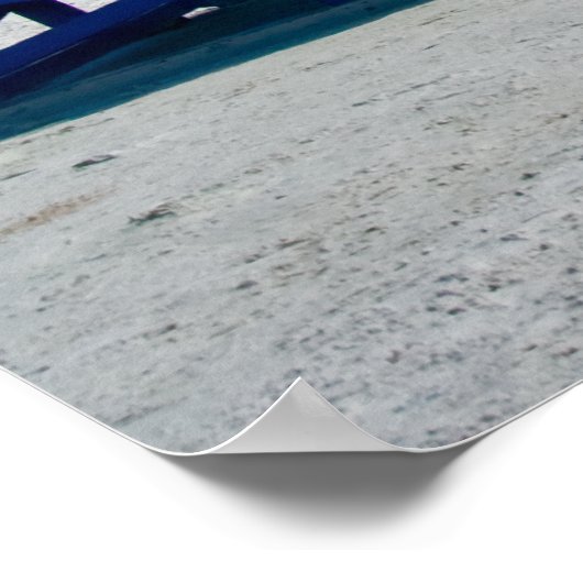 Siesta Key Beach Poster (Ecke)