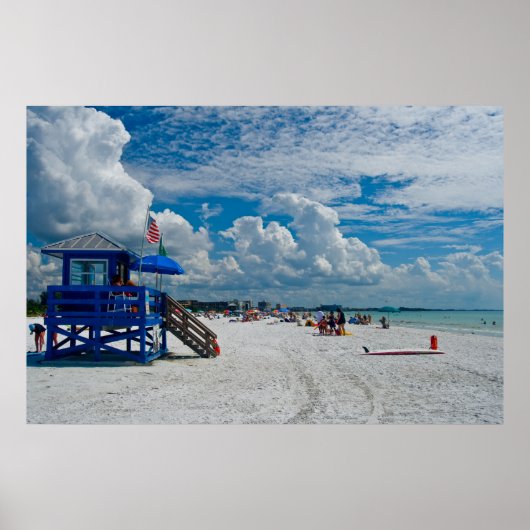Siesta Key Beach Poster (Vorne)