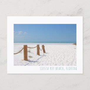 Siesta Key Beach Postkarte