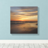 Siesta Key Beach Sunset Leinwanddruck (Insitu (Holzboden))