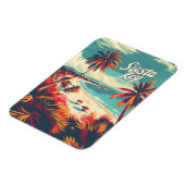 Siesta Key Beach Vintag Magnet (Linke Seite)