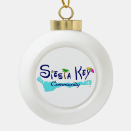 Siesta Key Community Ornament mit Baumdesign