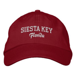 Siesta Key Florida bestickt Baseballhut Bestickte Baseballkappe