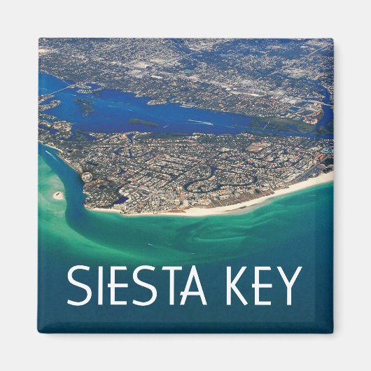Siesta Key Florida Island Magnet (Vorne)