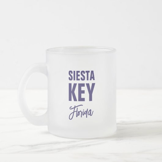 Siesta Key Florida Kaffeetasse (Links)