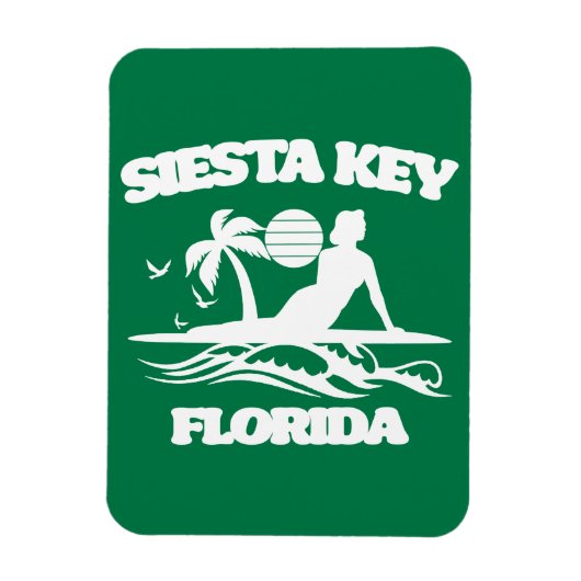 Siesta Key Florida Magnet (Vertikal)