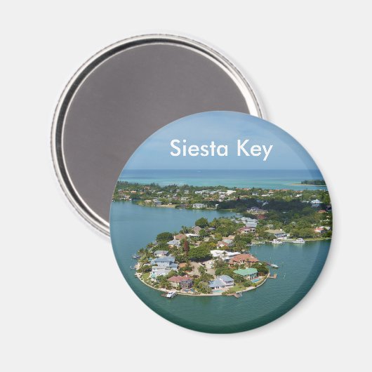 Siesta Key, Florida Magnet (Vorderseite/Rückseite)