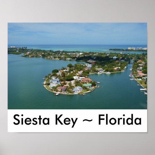 Siesta Key, Florida Poster (Vorne)