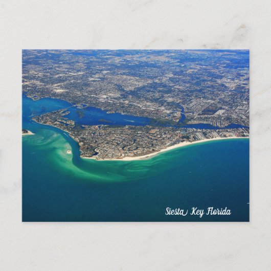 Siesta Key Florida Postkarte (Vorderseite)