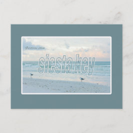 Siesta Key, Florida Postkarte