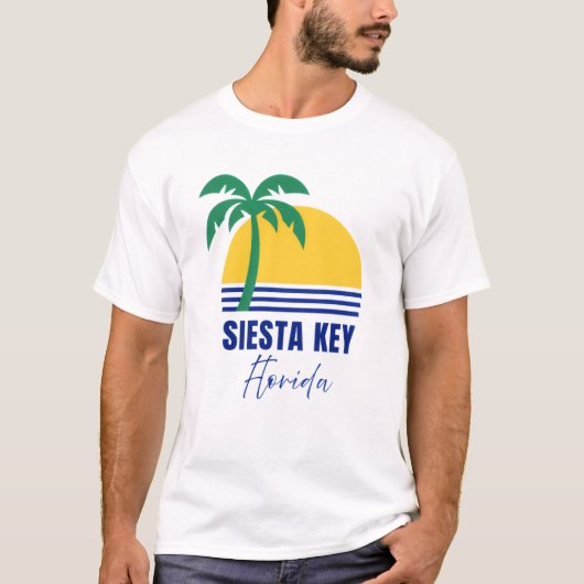 Siesta Key Florida T-Shirt (Vorderseite)