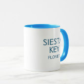 Siesta Key Florida Tasse (VorderseiteRechts)