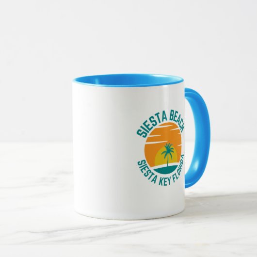 Siesta Key Florida Tasse (VorderseiteRechts)