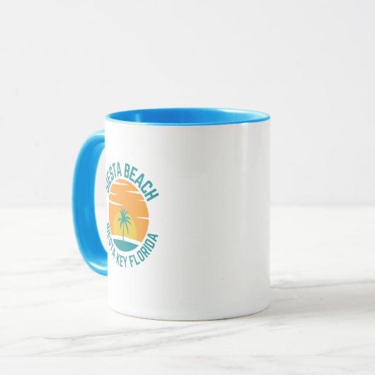 Siesta Key Florida Tasse (Vorderseite Links)