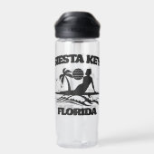 Siesta Key Florida Trinkflasche (Rückseite)