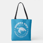 Siesta Key (Meeresschildkröte) Tasche (Rückseite)