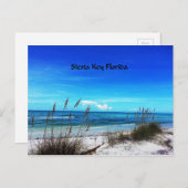 Siesta Key Postkarte (Vorne/Hinten)