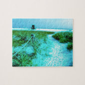 Siesta Keys Beach in farbenfrohen Edges Geeignete Puzzle (Horizontal)