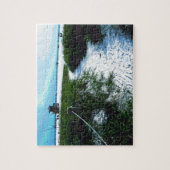 Siesta Keys Beach in Soft Plastic Fotografie Puzzle (Vertikal)