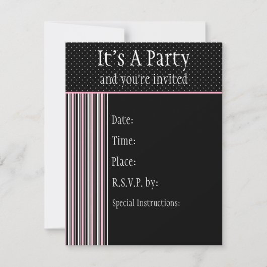 Siesta-Motel-Einladung Einladung (Vorderseite)