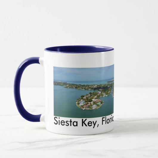 Siesta-Schlüssel, Florida-Kaffee-Tasse Tasse (Links)