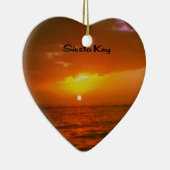 Siesta-Schlüsselstrand Keramik Ornament (Rechts)