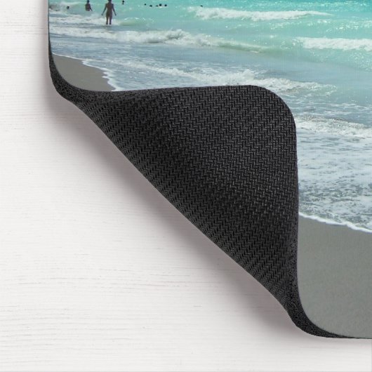 Siesta-Schlüsselstrand Mousepad (Ecke)