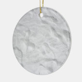 Siesta-Strand-Sand-Nahaufnahme Keramik Ornament (Links)