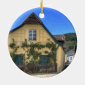 Sievering Vienna Austria Keramik Ornament (Hinten)