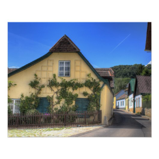 Sievering Vienna Austria Poster (Vorderseite)