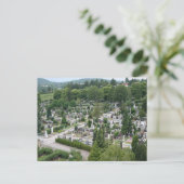 Sieveringer Friedhof Postkarte (Stehend Vorderseite)